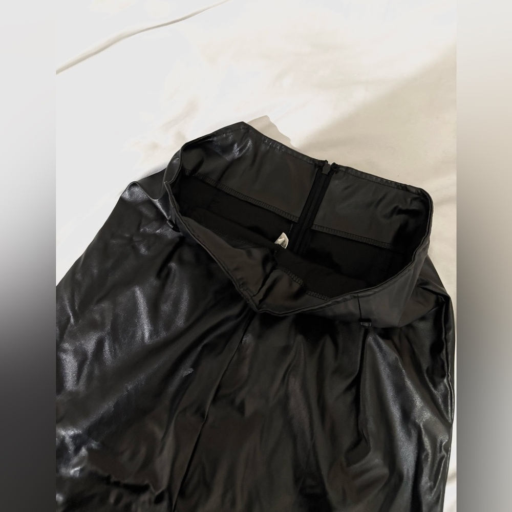 NWOT Leather Skirt